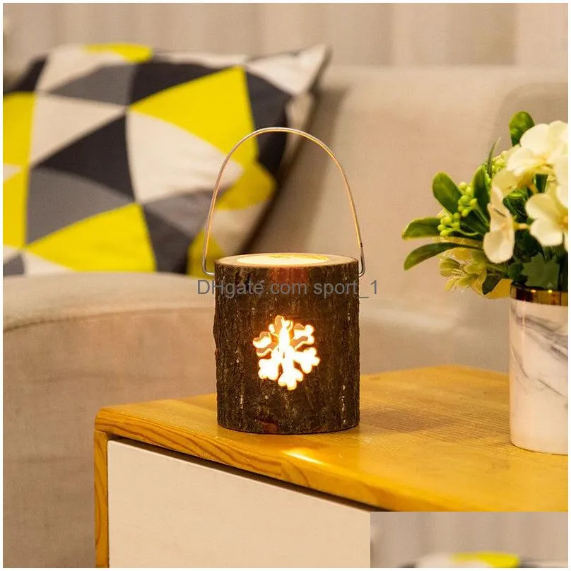 wooden tealight candle holder christmas tree snowflake heart star shaped tealight candle holder valentine day home decoration