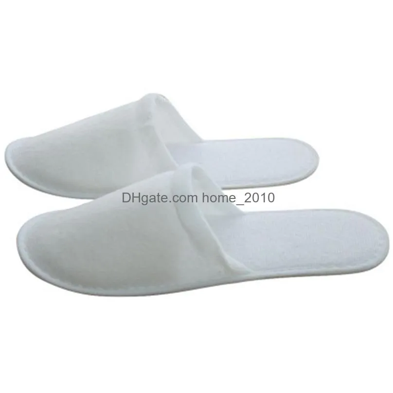 disposable slippers el motel travel disposable slippers home guest slippers mixed colors salon spa guest shoes