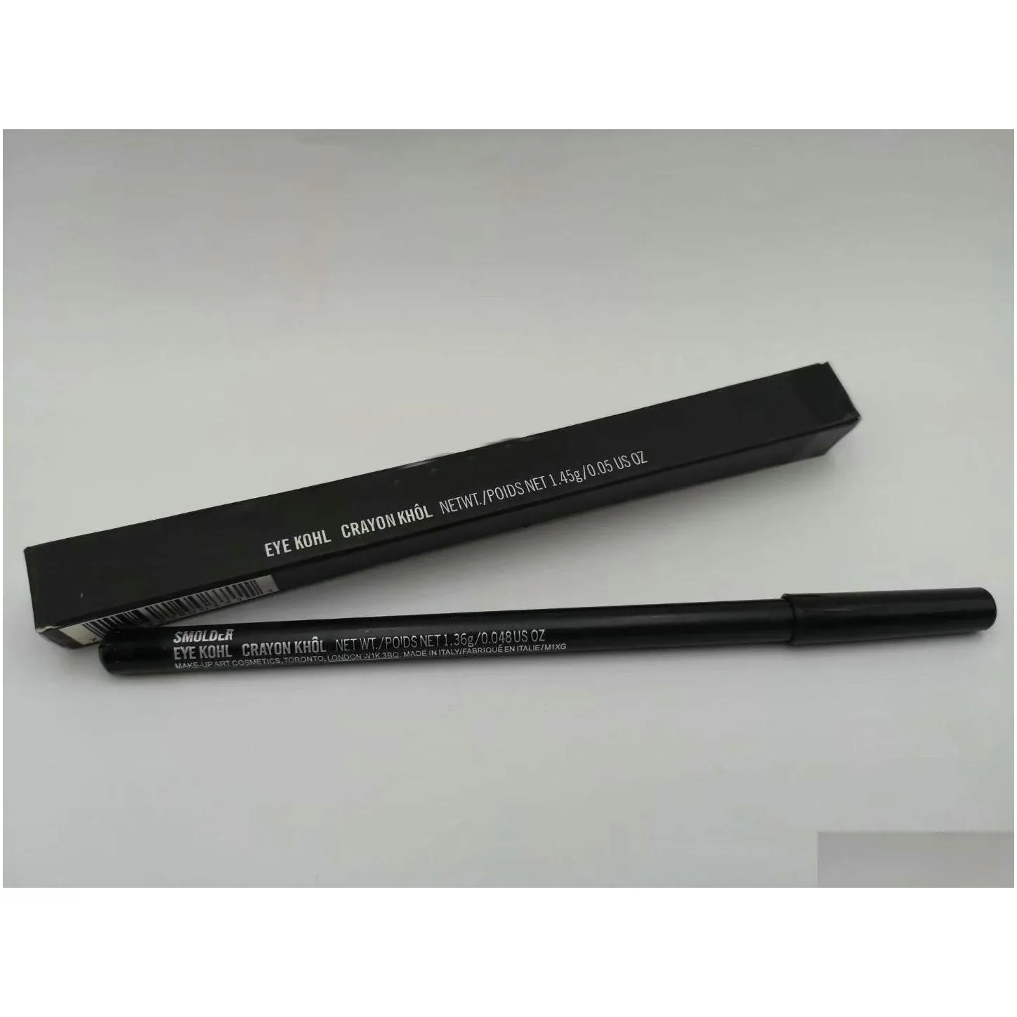  makeup eyeliner pencil khol crayon eyeliner pencil natural waterptoof black eye liner pen 1.45g 
