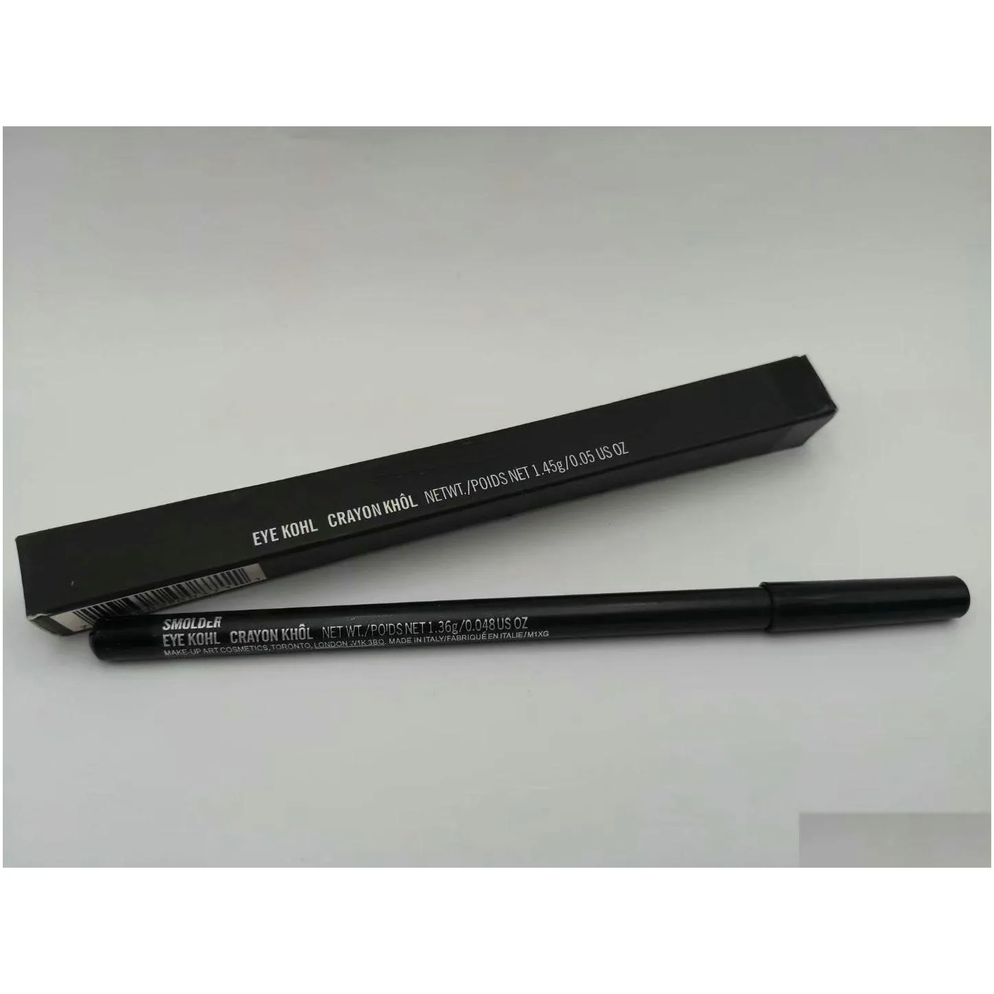 makeup eyeliner pencil khol crayon eyeliner pencil natural waterptoof black eye liner pen 1.45g 
