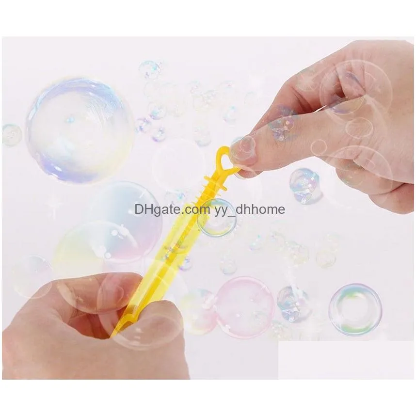 6/12pcs empty bubble soap bottles wedding birthday party childrens toy baby shower bubbles maker kids outdoor fun bubble toy