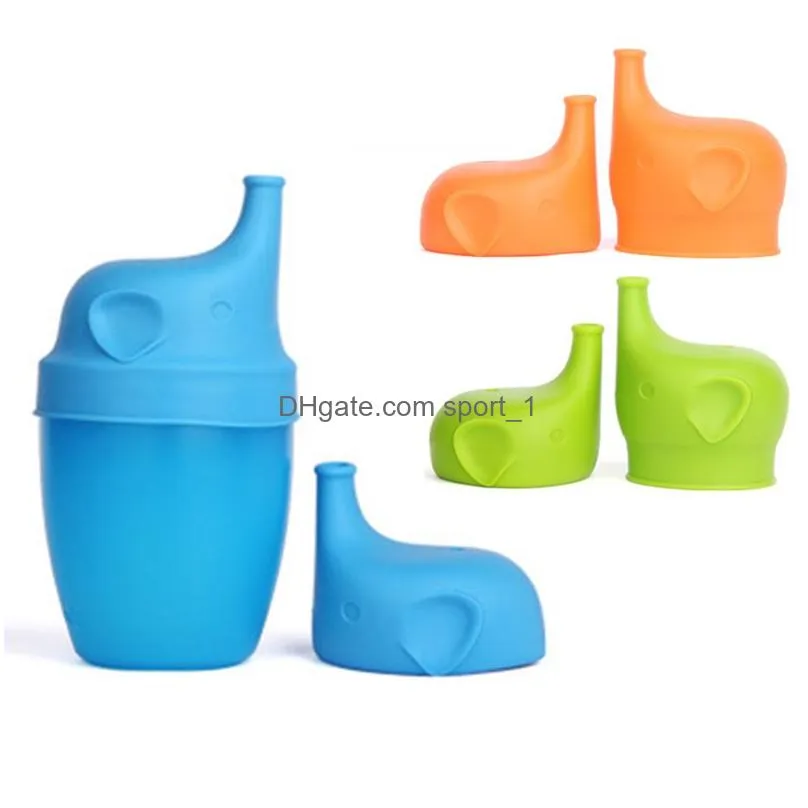 silicone food grade sippy lid nipple lids for any size kids mug toddlers leakage cup for infants and toddlers bpa 