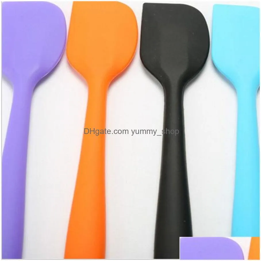 kitchen silicone cream butter cake spatula bakery bar mixing batter scraper baking tool kitchenware