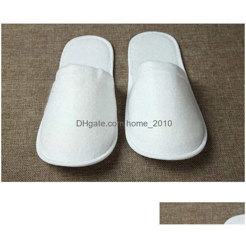 disposable slippers el motel travel disposable slippers home guest slippers mixed colors salon spa guest shoes