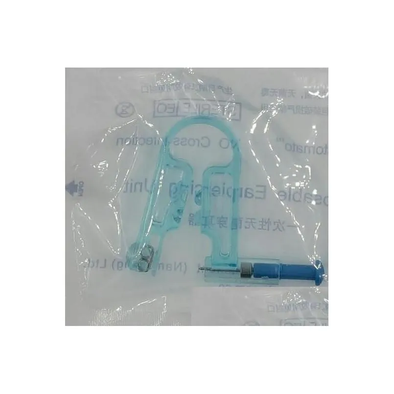 ear piercing kit disposable safe sterile body piercing gunaddstainless steel studadd pad kd1