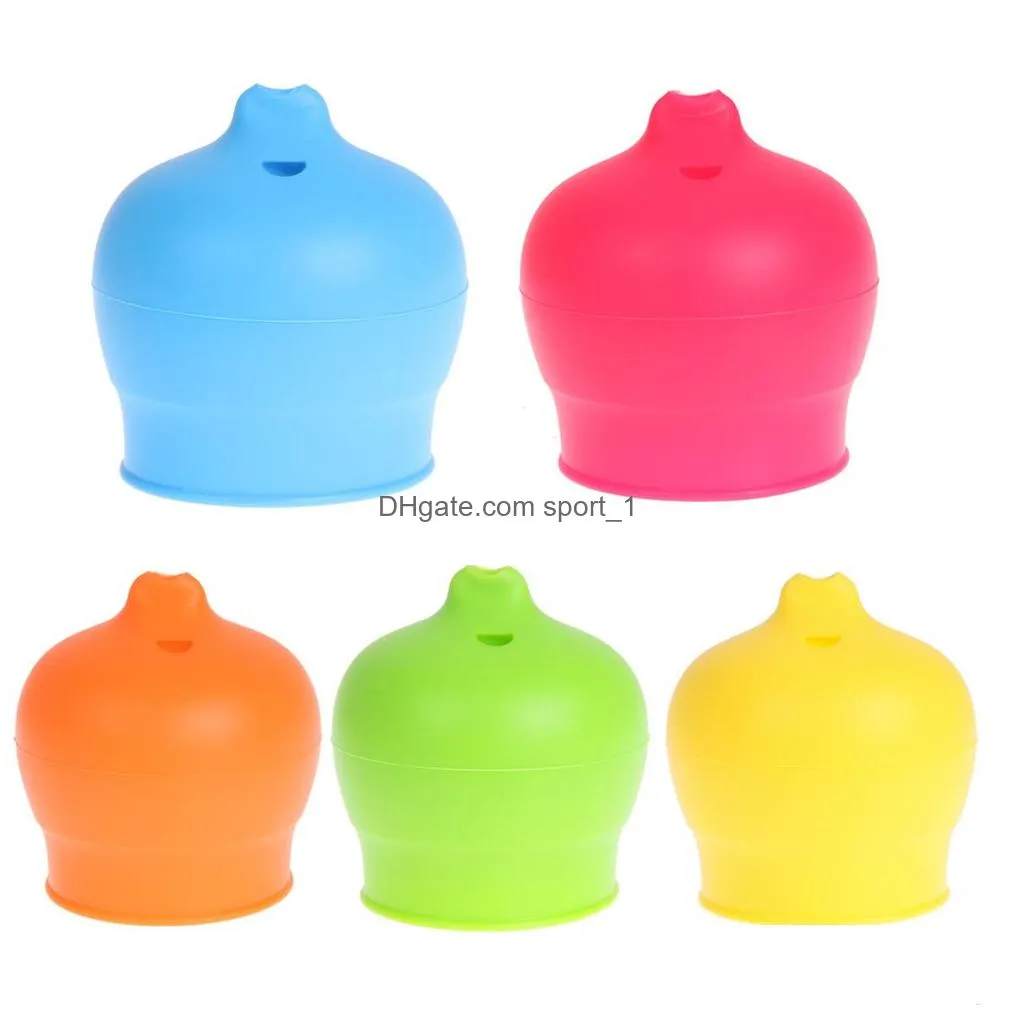 silicone food grade sippy lid nipple lids for any size kids mug toddlers leakage cup for infants and toddlers bpa 