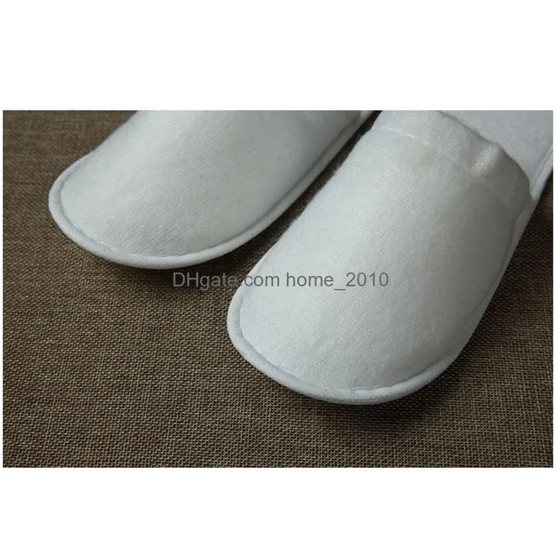 disposable slippers el motel travel disposable slippers home guest slippers mixed colors salon spa guest shoes