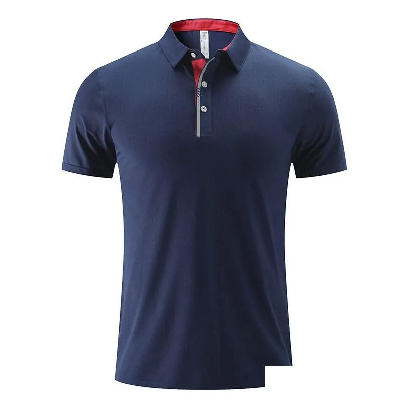 ll outdoor mens polo shirt mens quick dry sweat-wicking short top male short sleeve high quantity