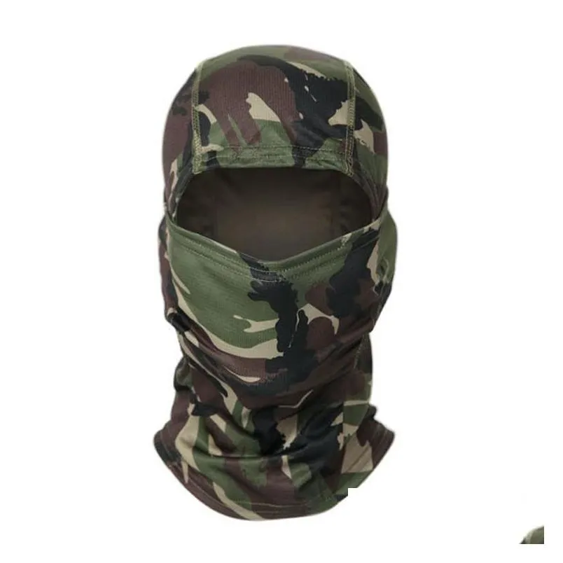 cycling caps masks all terrain multicam balaclava full face shield tactical head scarf cover hunting camouflage militar neck warme