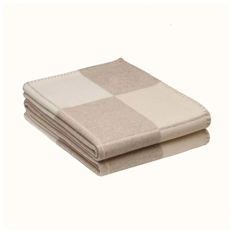 2021 letter cashmere designer blanket soft woolen scarf shawl portable warmth thickening plaid sofa bed fleece knitted blanket