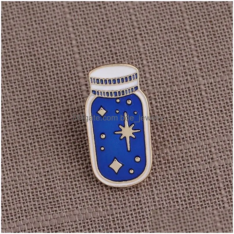 2018 enamel brooch pins women boutonniere long-haired beauty bicycle wishing bottle socks cartoon brooches badge for men s fashion