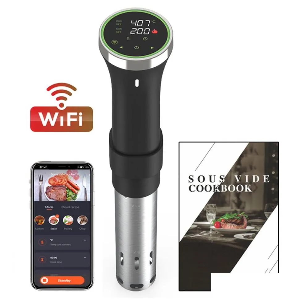 sa15 sous vide cooker vacuum food cooking machine immersion circulator slow cooker