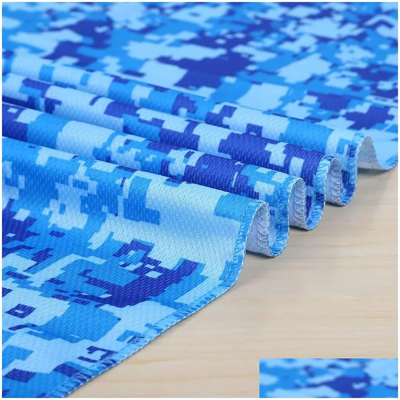 camouflage cool towels summer sunstroke ice cold towel yoga exercise sports neck cooler quick dry soft breathable sport towel dbc