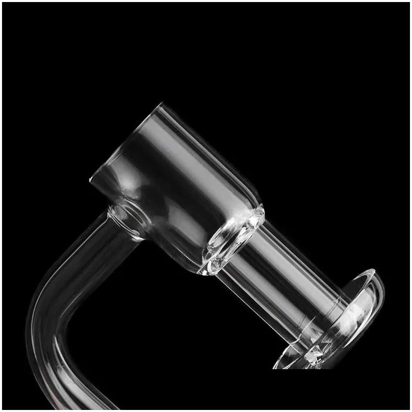 high quality flat top terp slurper smoking quartz banger with glass pocket ball pill marble set 10mm 14mm 18mm 20mmod slurpers nails for water bongs dab