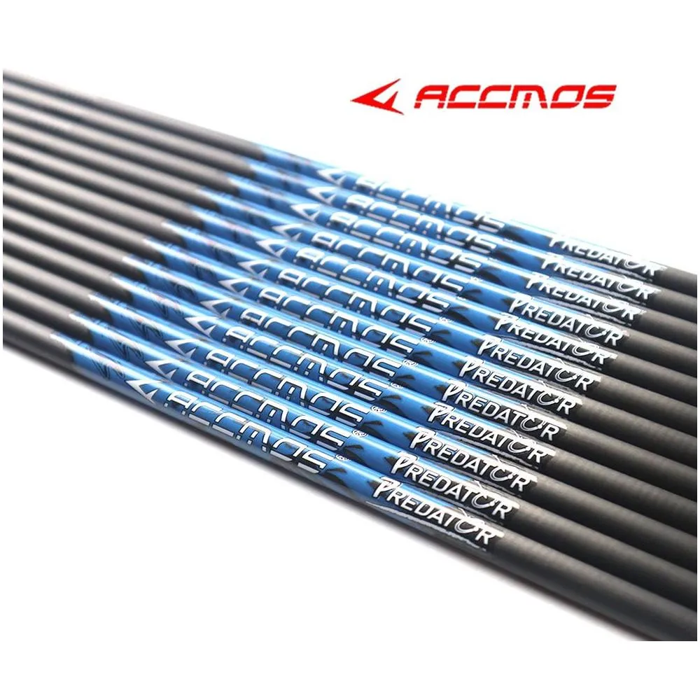 id 42mm pure carbon arrow shaft 32inch spine 300 350 400 500 600 7008009001000 arrow tube for archery diy1923728