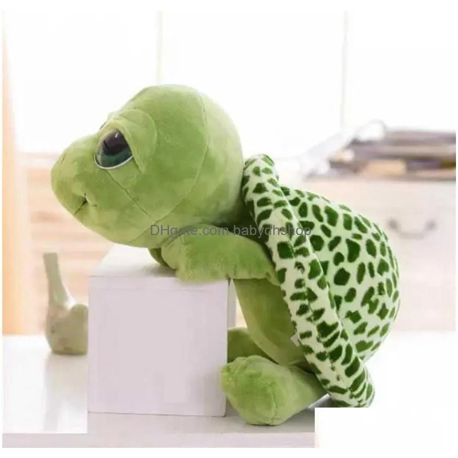 spot 20cm plush dolls super green big eyes tortoise turtle animal kids baby birthday christmas toy gift