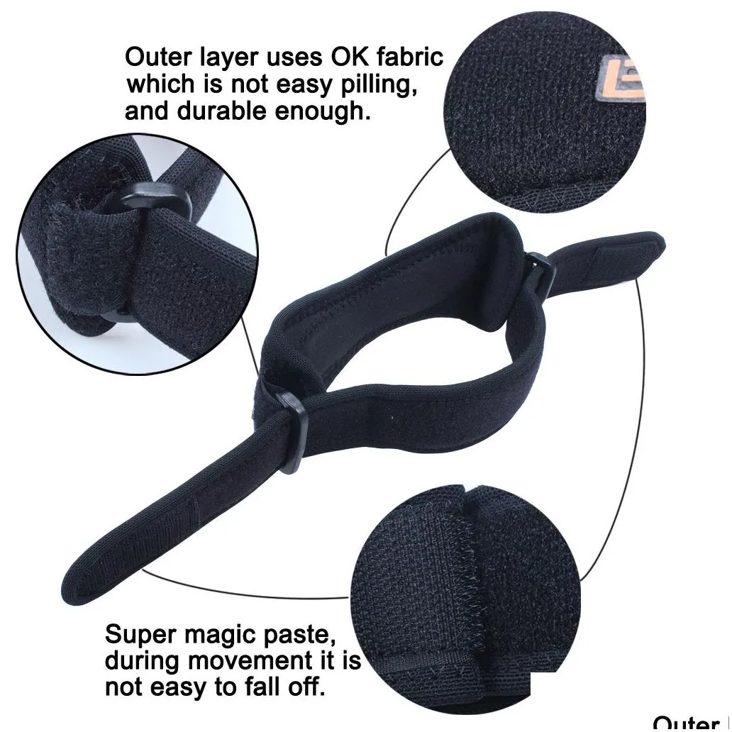professional patella tendon strap runners jumpers knee strap support protective bands belt shockproof adjustable