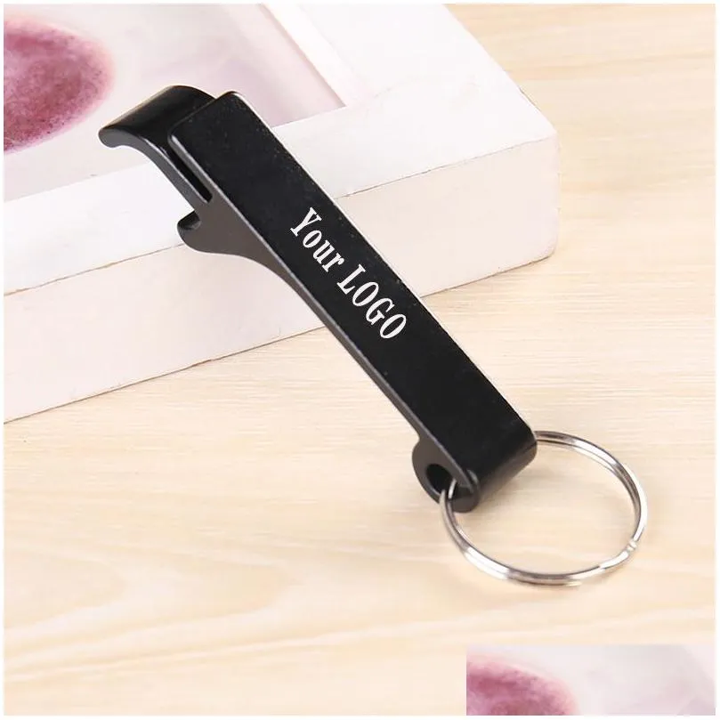 creative multifunctional beer bottle opener screwdriver keychain 8 colors mini aluminum kitchen bottle opener 