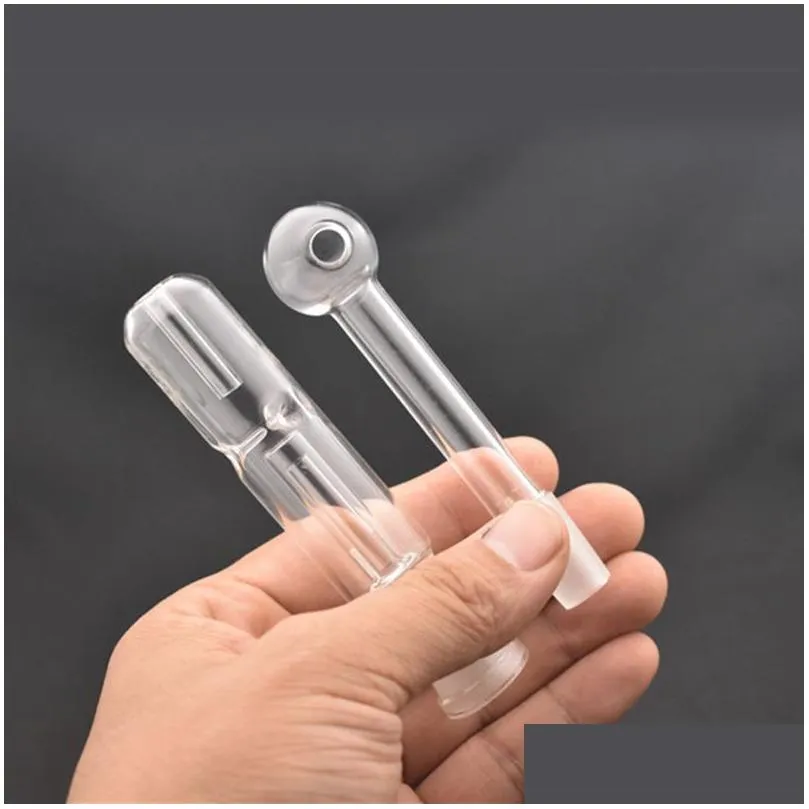 wholesale 14mm mini smoking glass oil burner nc kit with quartz tips dab straw for water dab oil rigs bong accessories