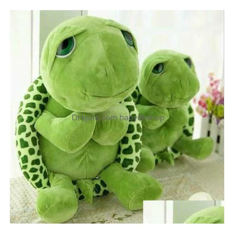 spot 20cm plush dolls super green big eyes tortoise turtle animal kids baby birthday christmas toy gift