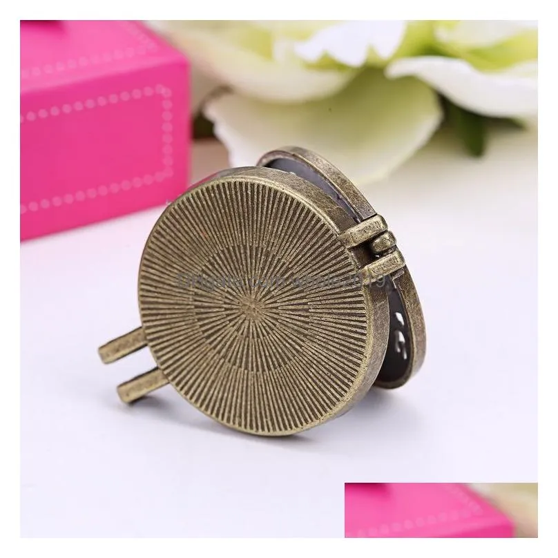 fashion  oil diffuser pendant necklaces womens jewelry aromatherapy diffuser lockets necklace bronze steampunk wheel gear