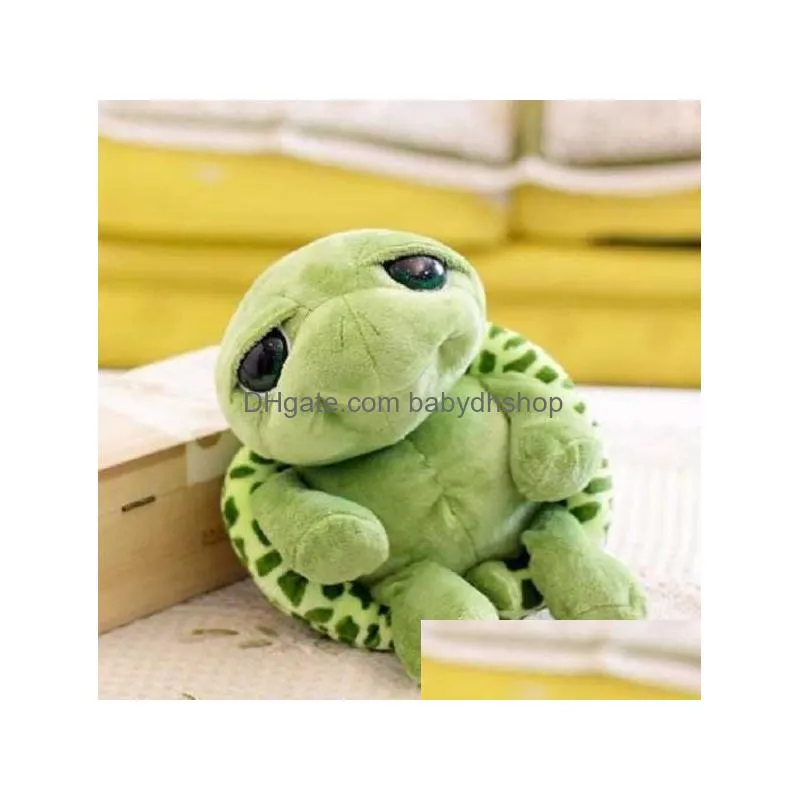 spot 20cm plush dolls super green big eyes tortoise turtle animal kids baby birthday christmas toy gift