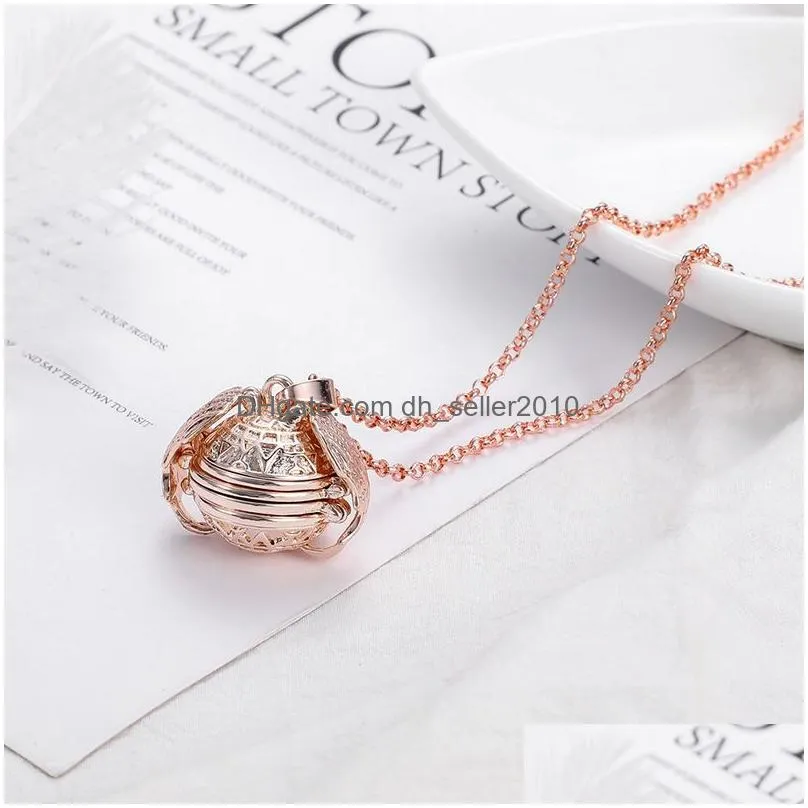 magic photo pendant memory floating locket necklaces for women men boy girl family angel wings flash box fashion album box jewelry