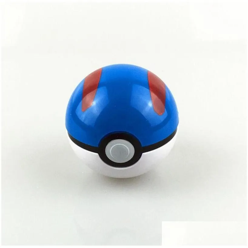 contains sprites100pcs 15 kings ball figures abs anime action figures pokeball toys super master ball toys pokeball juguetes 7cm toy