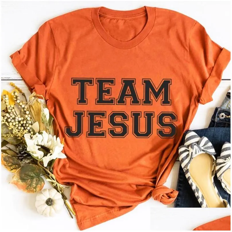 mens t-shirts team jesus shirt christian woman tshirts faith t-shirt religious tee clothing tshirt for men xl