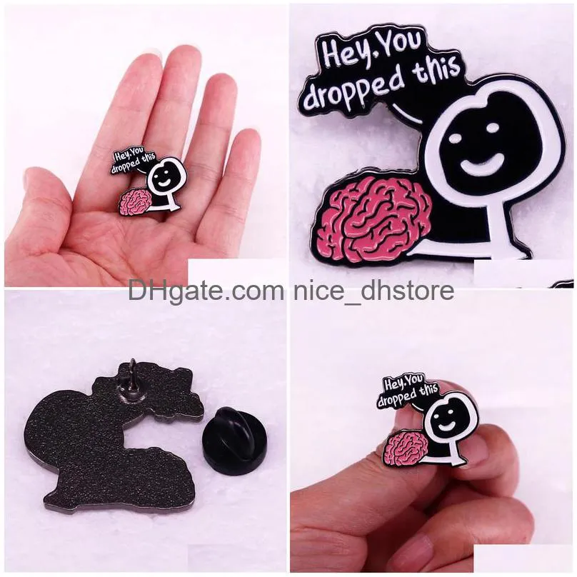 dropped this brooch cute anime movies games hard enamel pins collect cartoon brooch backpack hat bag collar lapel badges