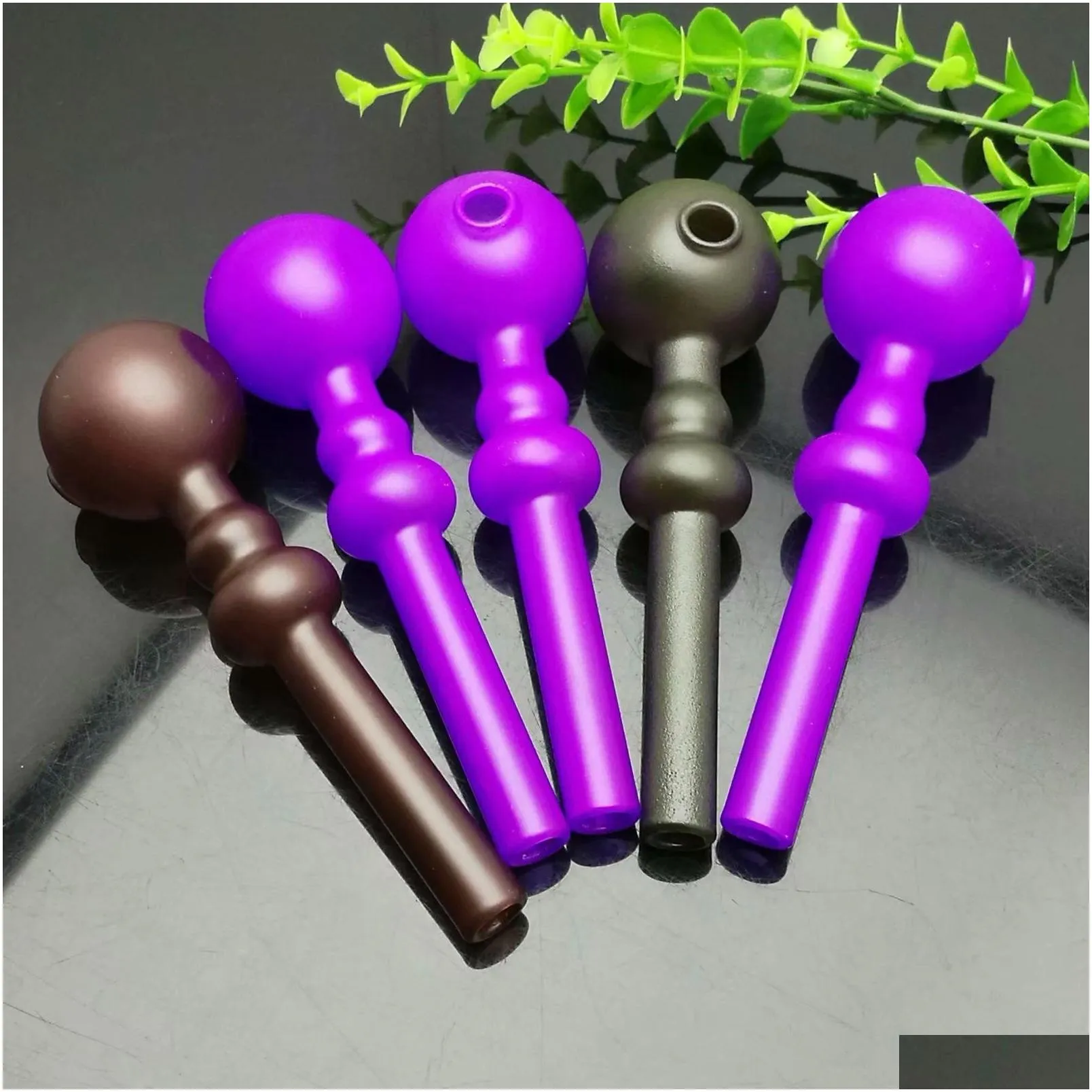  type of high temperature color-changing gourd glass cigarette pot pyrex glass oil burner pipe thick oil rigs glass water