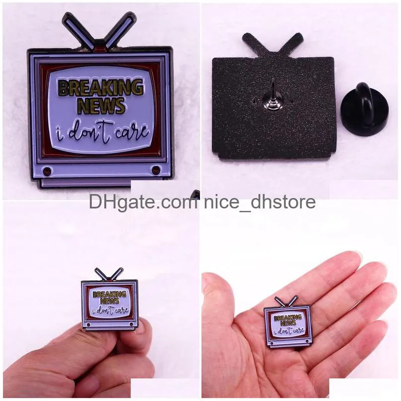 care brooch cute anime movies games hard enamel pins collect cartoon brooch backpack hat bag collar lapel badges