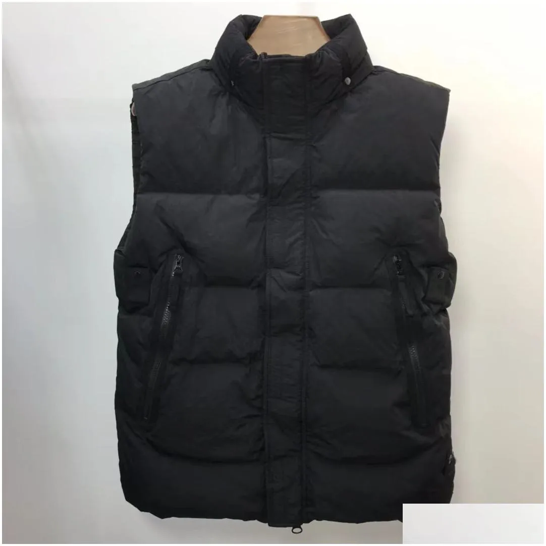 designer vests gilet mens down vest waistcoat embroidered compass jackets sleeveless jacket autumn winter bodywarmer puffer vest lovers