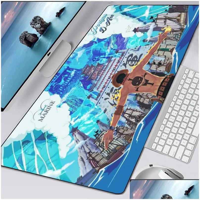 mouse pad gamer carpet notbook computer mousepad one piece gaming mouse pads gamer keyboard mouse pad manga mat