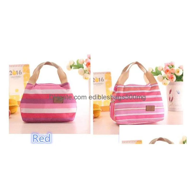  insulated thermal cooler lunch box picnic carry tote storage bag case travel picnic food lunch box bag portable lunch bag b0162