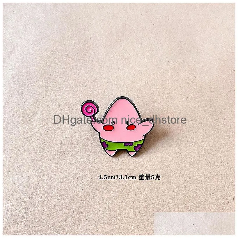 yellow baby friends brooch cute anime movies games hard enamel pins collect cartoon brooch backpack hat bag collar lapel badges