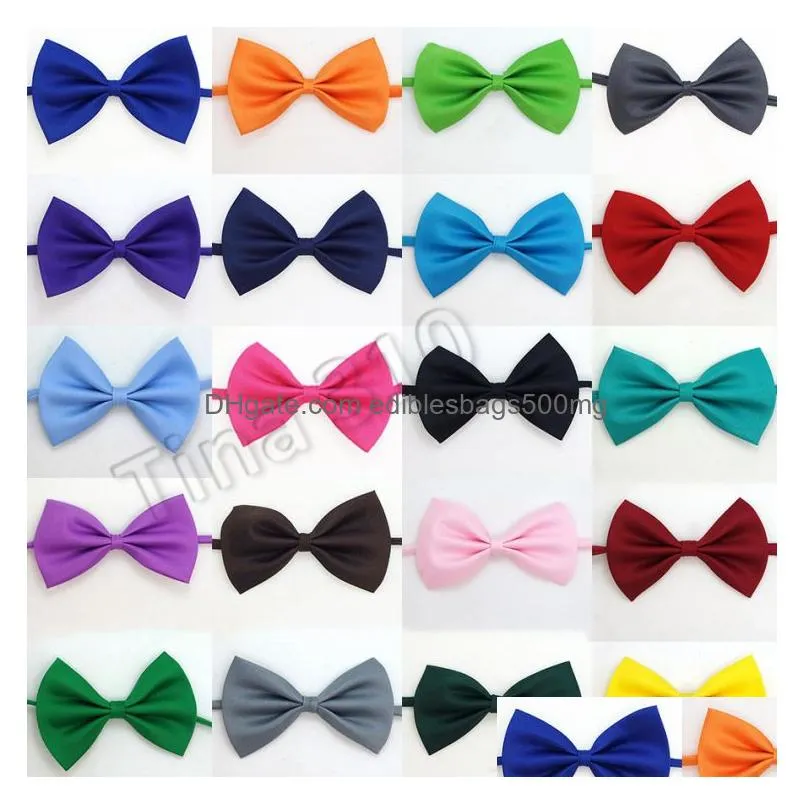  dog tie neck ties dog for christmas festival party cat pet tie headdress adjustable bow ties tie accessories t2i5255