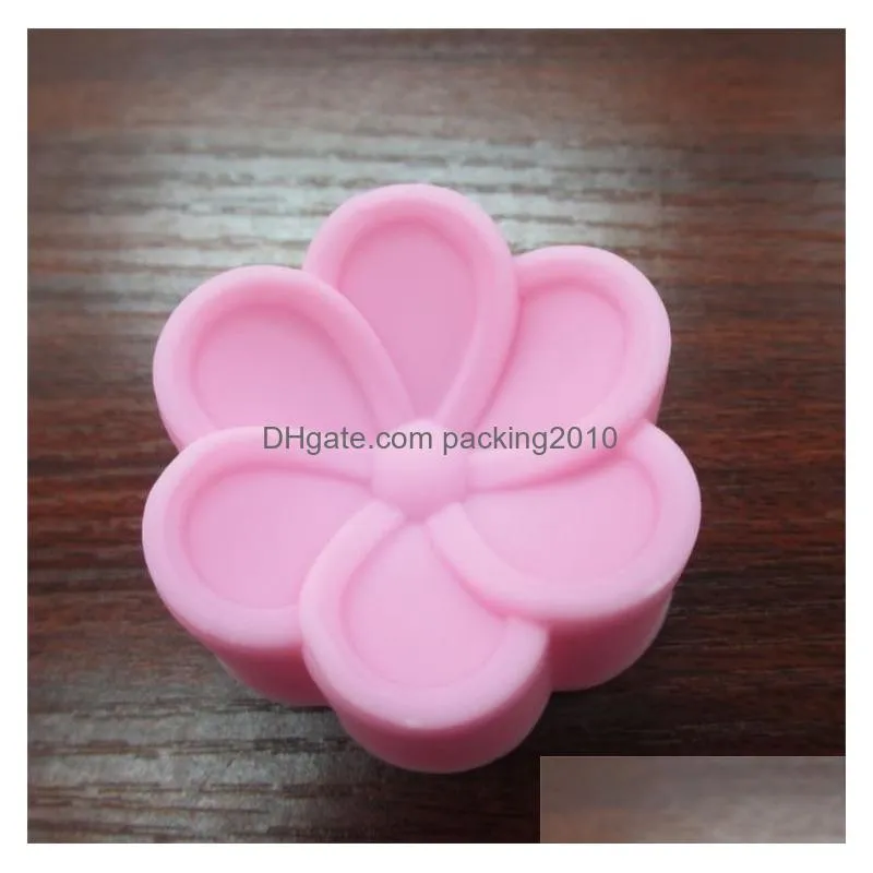 begonia flower silicone muffin cup 5cm silica gel cake mold silicon glue ma fen cup baking tool cake mold t4h0259