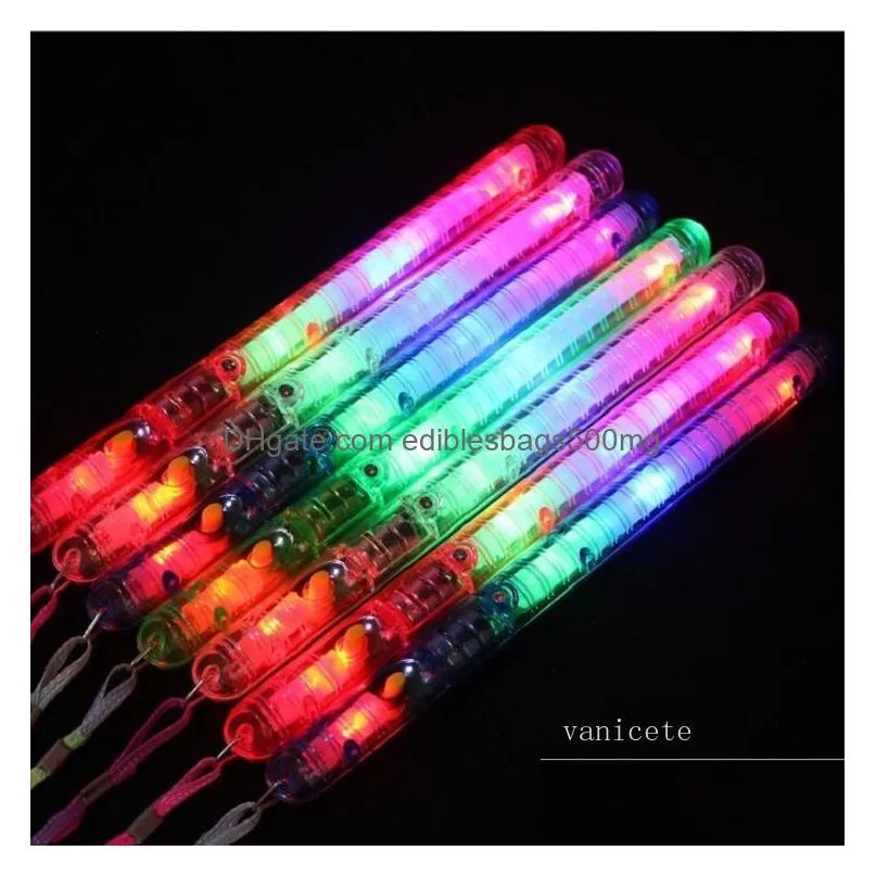 party favor flashing wand led glow light up stick colorful glow sticks concert party atmosphere props favors christmas t2i52958