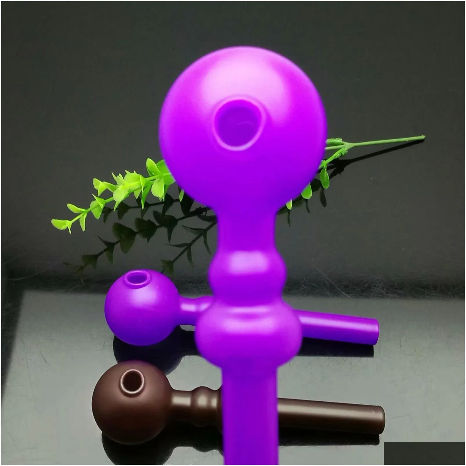  type of high temperature color-changing gourd glass cigarette pot pyrex glass oil burner pipe thick oil rigs glass water