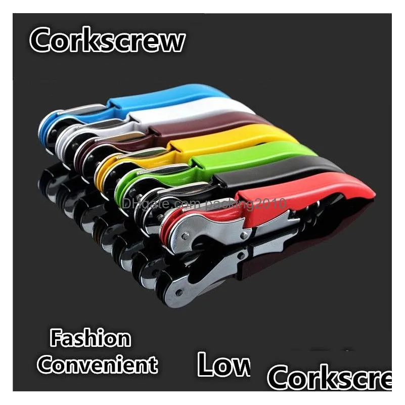 high quality bottle opener portable corkscrew opener stainless steel bottle opener corkscrew wine openers tool 2146