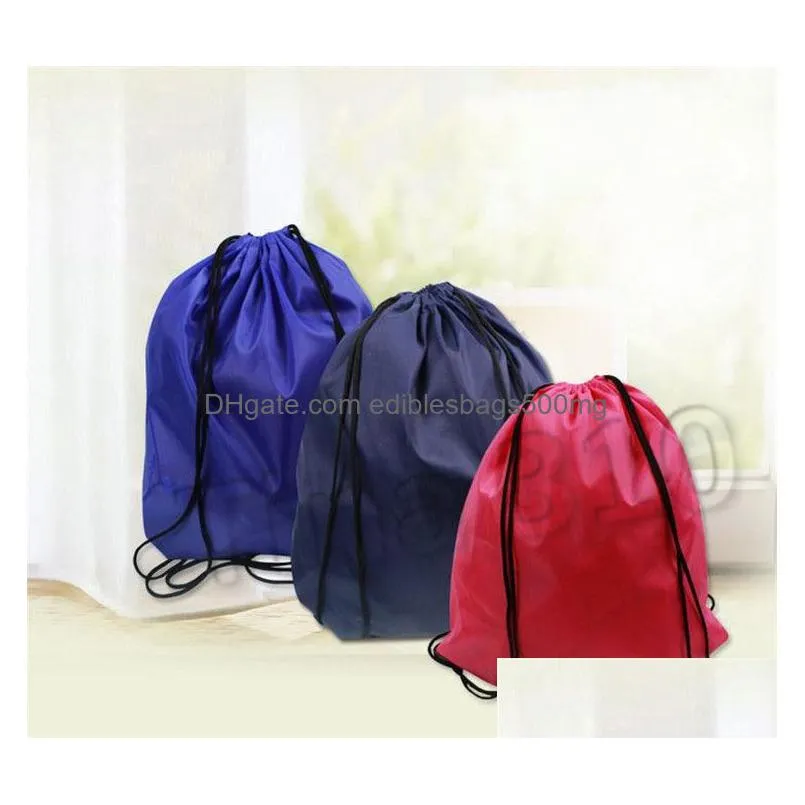 storage bags drawstring non-woven fabric tote bags waterproof backpack folding bags marketing promotion drawstring shoulder bag 2875