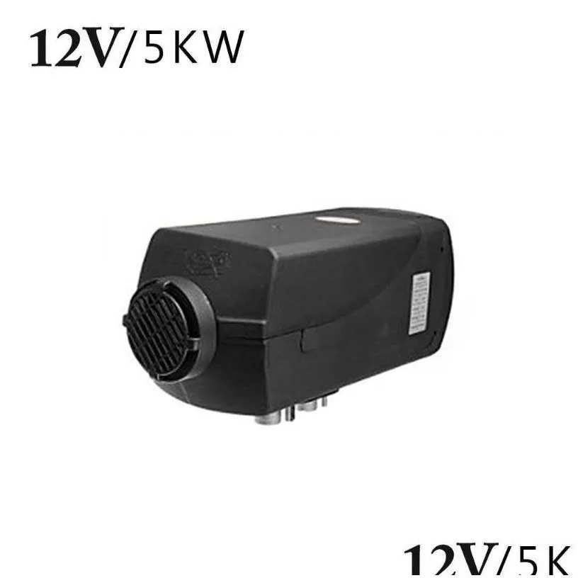 car dvr car heating fans heater 5kw 12v/24v air diesels parking with remote control lcd monitor for rv motorhome trailer trucks boat