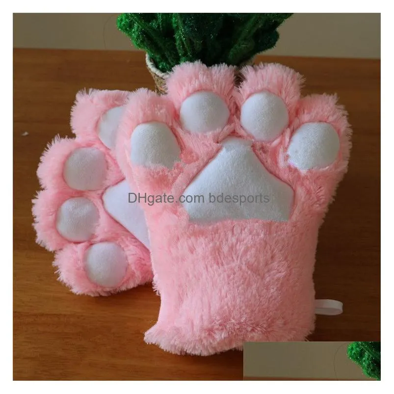 party supplies y the maid cat mother cat claw gloves cosplay accessories anime costume plush glove paw glovessupplies 2167