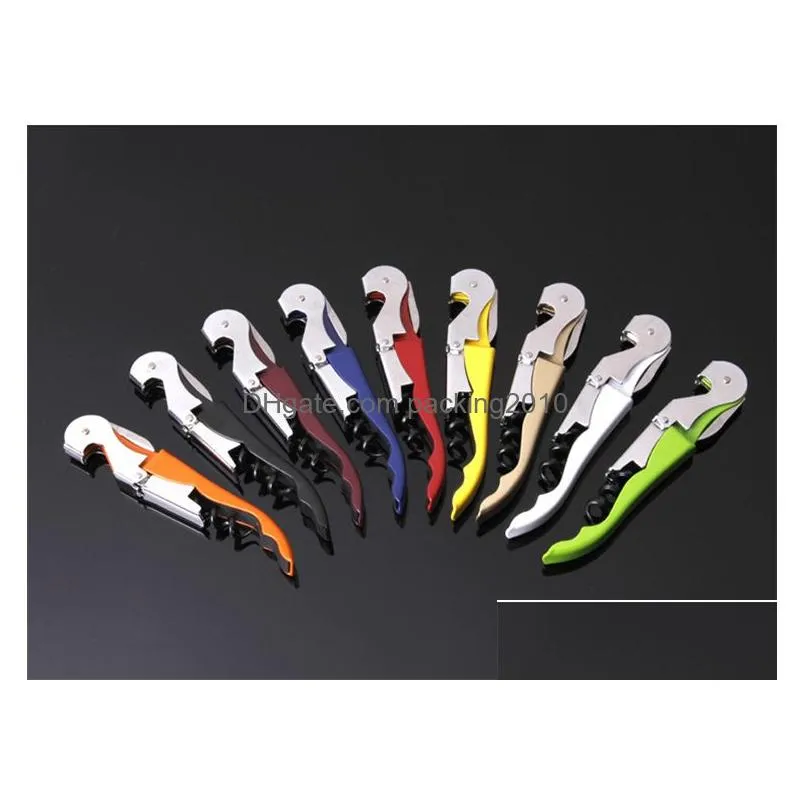 high quality bottle opener portable corkscrew opener stainless steel bottle opener corkscrew wine openers tool 2146