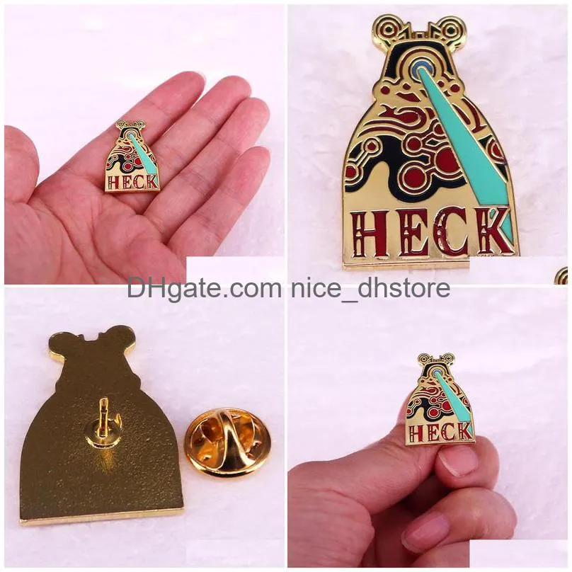 wild brooch cute anime movies games hard enamel pins collect cartoon brooch backpack hat bag collar lapel badges