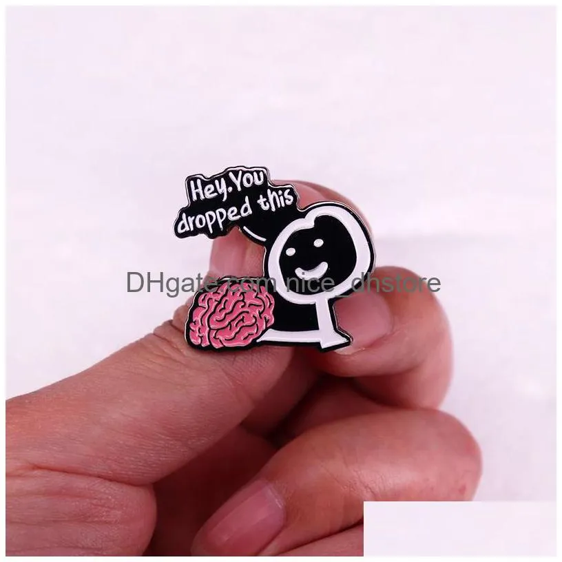 dropped this brooch cute anime movies games hard enamel pins collect cartoon brooch backpack hat bag collar lapel badges