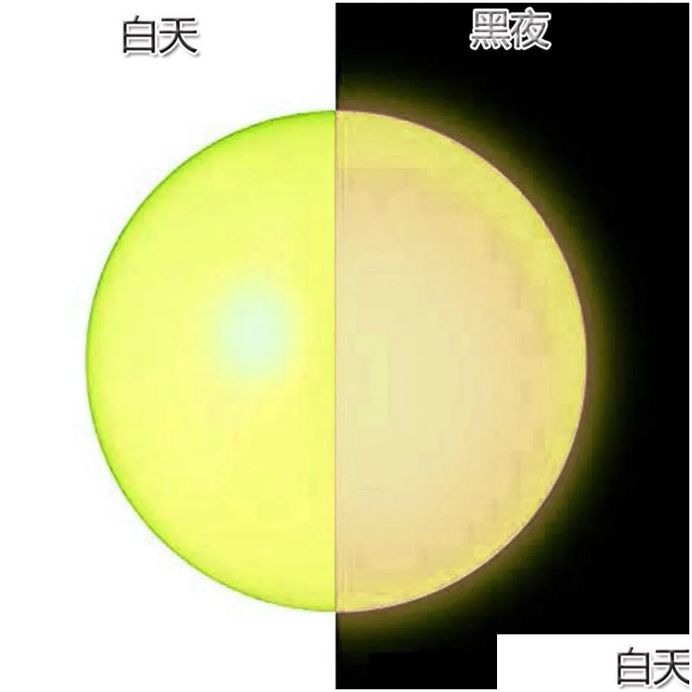 luminous sticky ball toys 6cm sticky wall home party games glow in the dark novelty toys decompression squeeze toy 1738