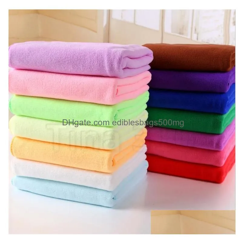  microfiber bath towels beach drying bath washcloth shower towel swimwear travel camping towels shower cleaning towels 70x140cm