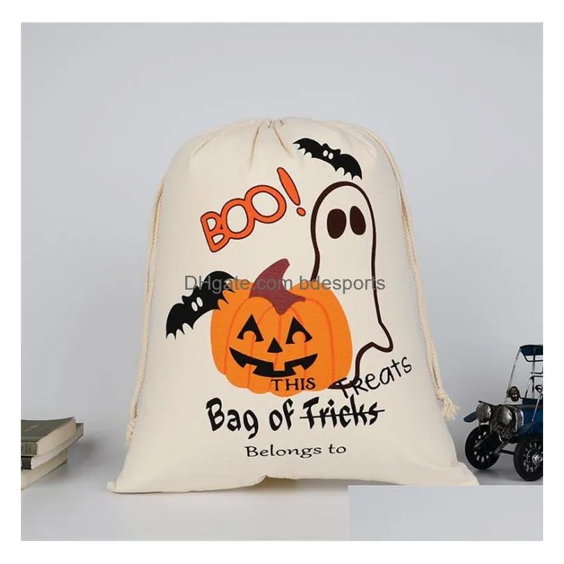 new halloween bags party supplies canvas candy bags 15 styles drawstring gift bag canvas santa sack stuff sacks tote bags for